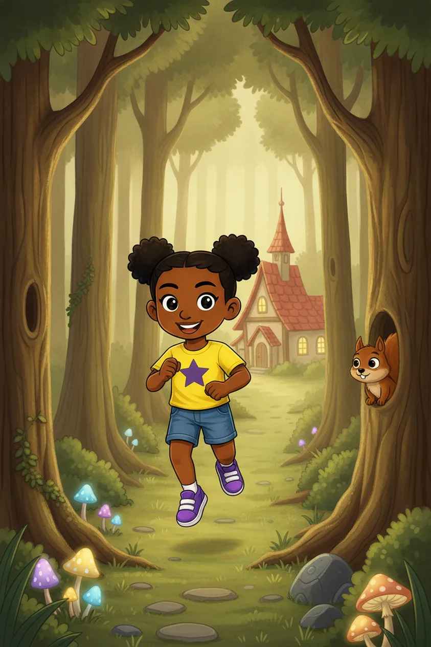 Naomi's First Forest School cover artwork