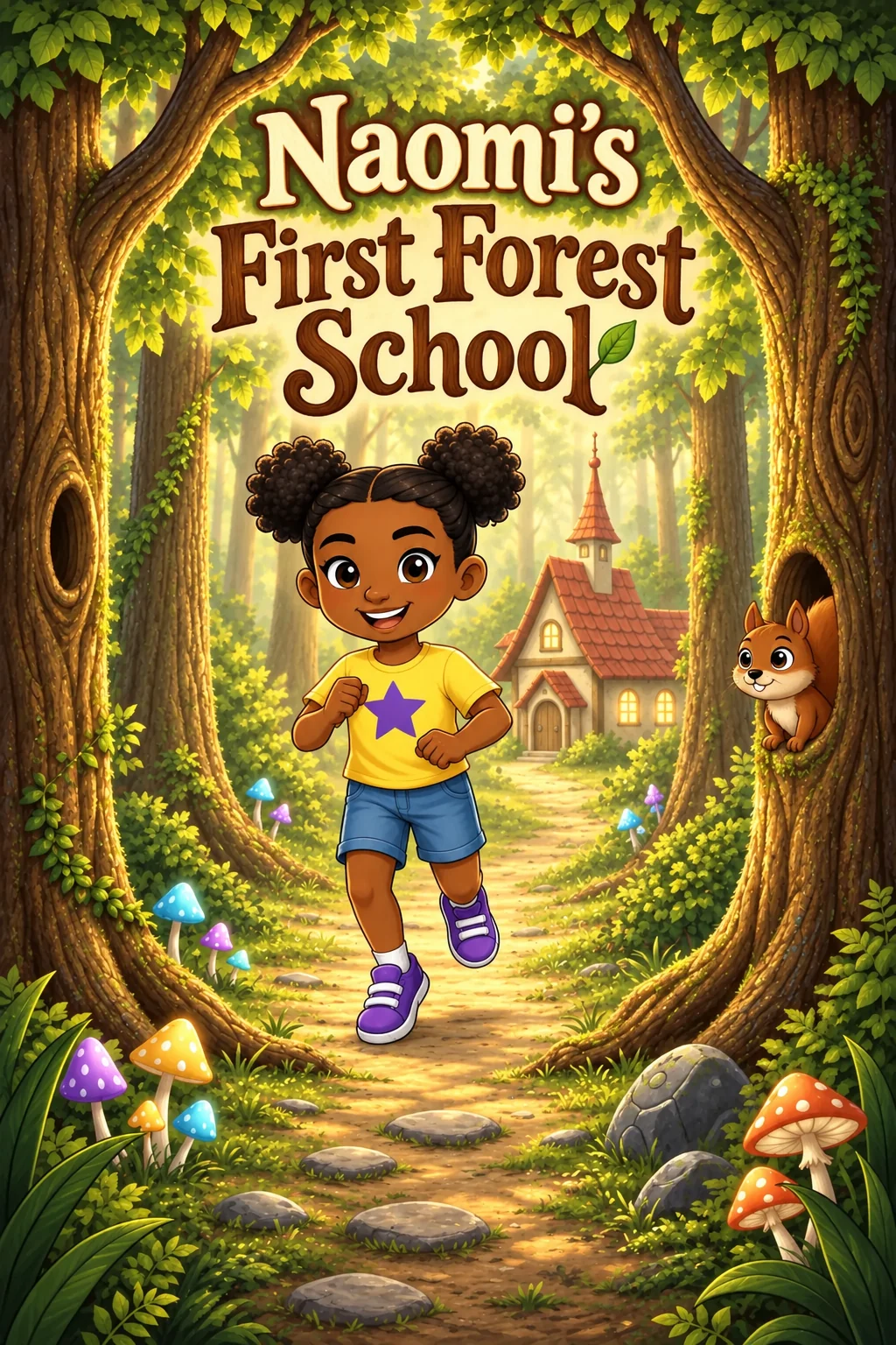 Naomi's First Forest School cover artwork
