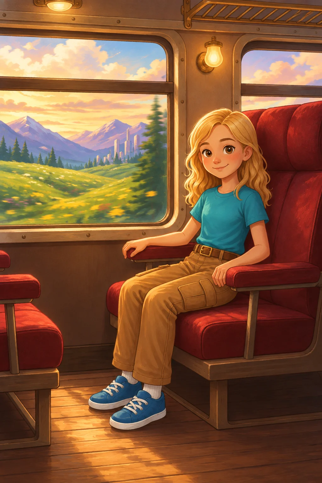 Clara and the Whispering Carriages 第 1 頁