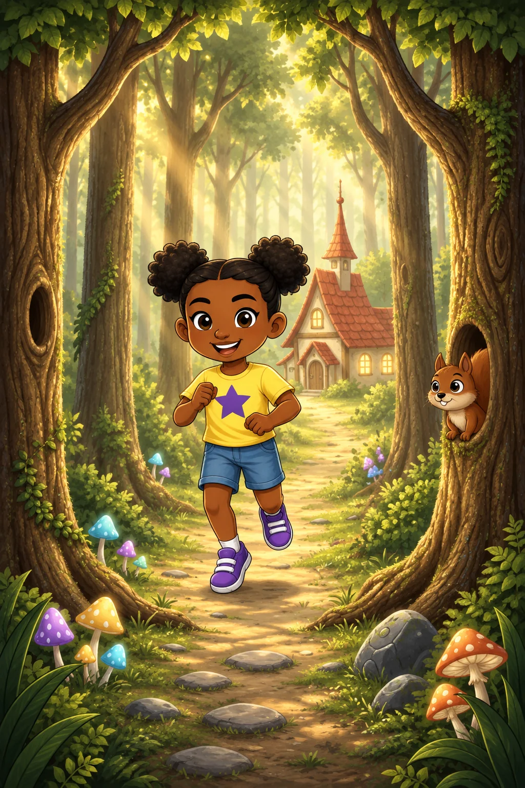 Naomi's First Forest School cover artwork