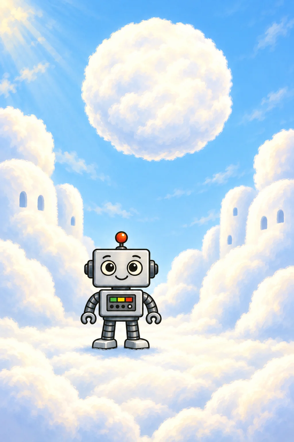 Robbie and the Moving Cloud 第 1 頁